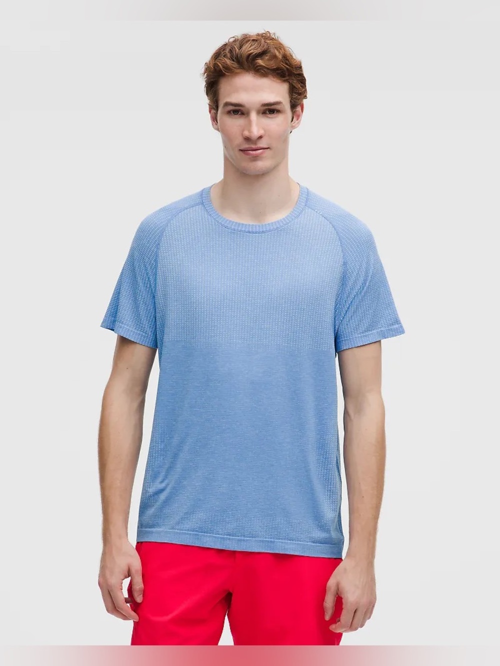 Lululemon Metal Vent Tech Short Sleeve Shirt size M/L STRH/POOL